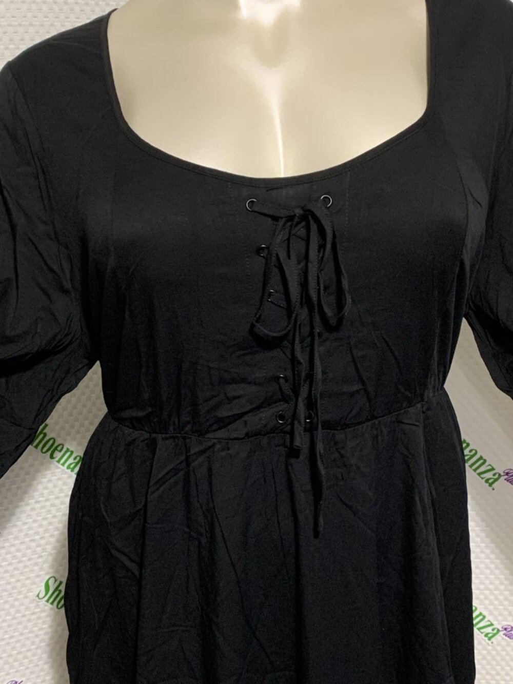 Torrid Dress Witch Renaissance Sorceress Costume Halloween Black Plus 3 22 24 - Picture 2 of 6